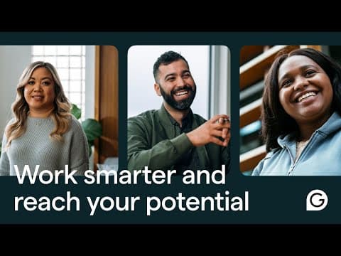 Write With Clarity and Confidence | Do Your Best Work With Grammarly