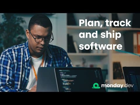 monday dev | top 5 features to plan, track, and ship software — fast